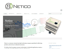 Tablet Screenshot of netico-group.com
